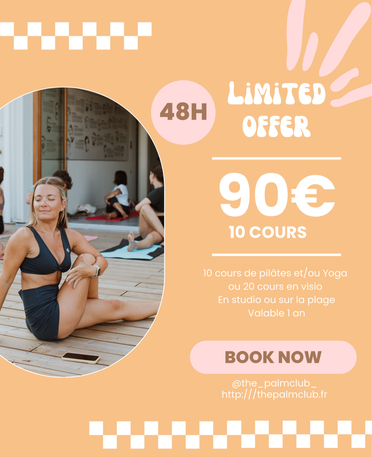 PACK 10 COURS DE YOGA / PILATES
