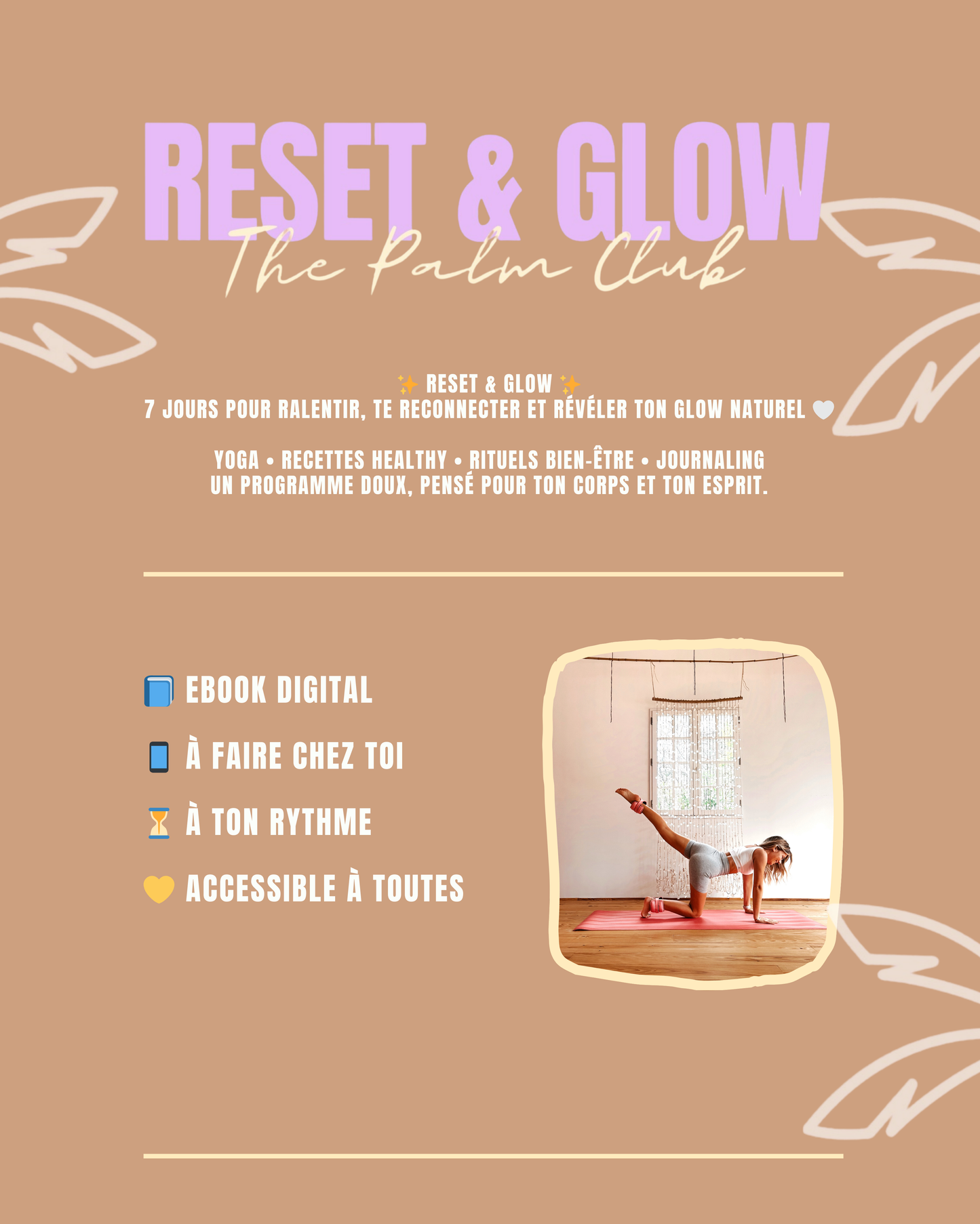 RESET & GLOW | PROGRAMME 7 JOURS