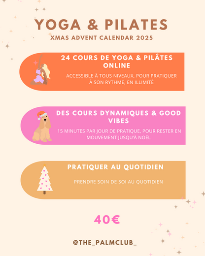 XMAS YOGA & PILATES ADVENT CALENDAR